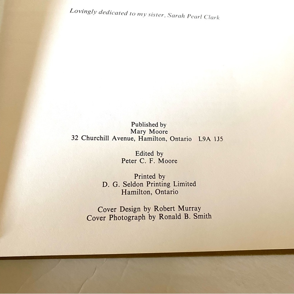 FIRST EDITION Vintage Mary Moore out of print 1978 Cookbook 326 pages - Picture 8 of 14